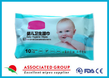 抗菌性水赤ん坊は大豆植物の原料と小型パッケージを拭く