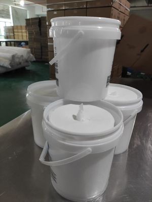 容易のためのバケツのハンドルが付いているぬれたワイプの製造業者のための800pcs乾燥したワイプは運ぶ